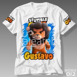 Camiseta Stumble Guys Leão