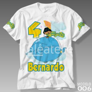 Camiseta Meu Amigãozão Festa Infantil