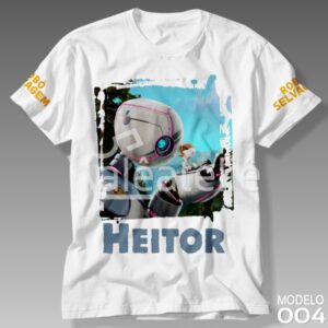 Camiseta Robo Selvagem Personalizada