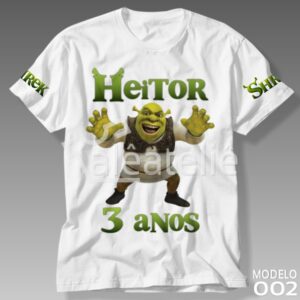 Camiseta Shrek Festa Aniversario