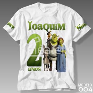Camiseta Shrek Festa Infantil