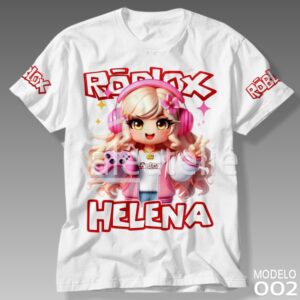 Camiseta Roblox Menina Girl
