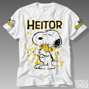 Camiseta Snoopy Personalizada