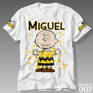 Camiseta Snoopy Charlie Brown