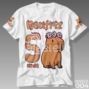 Camiseta Capivara Aniversario