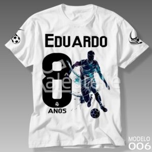 Camiseta Futebol Festa Aniversario